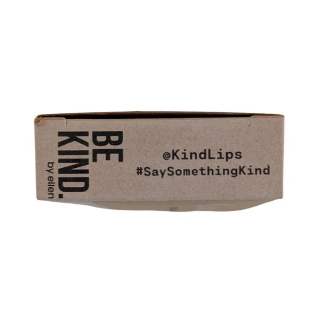 Be KIND LIPS 3-Pack Natural Lip Balm Organic Ellen Show Chapstick‎ NEW